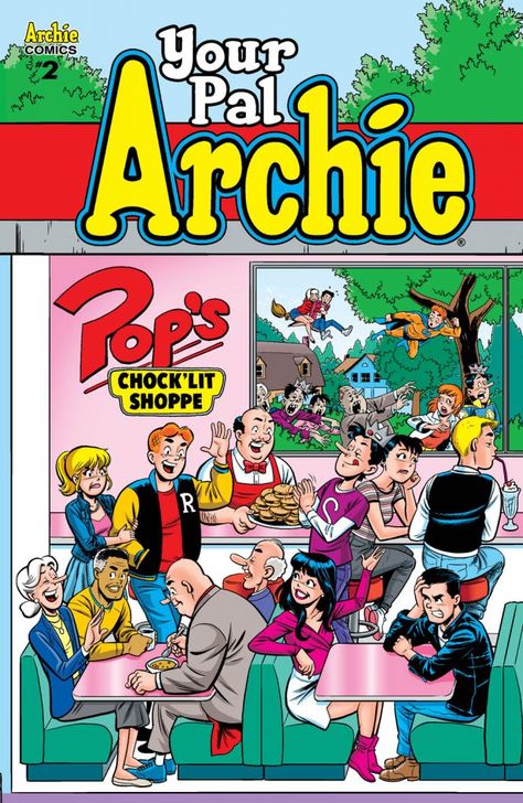 Get a sneak peek at the Archie Comics solicitations for August 2017! - Archie Comics Archie Comics Aesthetic, Archie Cartoon, The Archies, Archie Comic Books, Simpsons Art, Comic Poster, Comic Book Store, Cartoon Series, Japanese Pop Culture