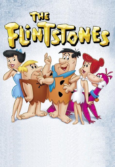 The Flintstones Flintstones Cartoon, Flintstone Cartoon, Old Cartoon Shows, Flint Stone, The Flintstones, Classic Cartoon Characters, Anime Canvas Art, Family Images, 80s Cartoons