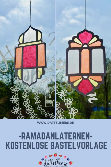 Du suchst eine Bastelidee für den Ramadan, die sich gleichermaßen als Dekoration verwenden lässt. Außerdem soll es eine Idee oder DIY sein, dass Du mit Kindern basteln kannst? Wie wäre es mit diesen wunderschönen Ramadanlaternen aus Transparentpapier? Die kostenlosen Bastelvorlagen findest Du auf meinem Blog. Schau doch gerne vorbei und hole Dir noch viel mehr Inspiration für den Ramadan. Ramadan Diy, Ramadan Craft, Decoraciones Ramadan, Eid Hampers, Tupac Wallpaper, Ramadan Kids, Eid Crafts, Ramadan Kareem Decoration, Safari Decorations