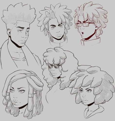 Faces Reference, Drawings Of People, Some Drawings, Draw Faces, Half Demon, Pelo Anime, Arte Doodle, Classic Anime, Drawing Faces