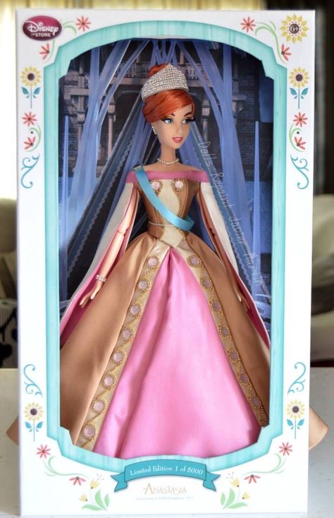 Disney Anastasia, Anastasia Movie, Princess Anastasia, Disney Barbie Dolls, Barbie Disney, Anastasia Romanov, Barbie Collector Dolls, Disney Princess Dolls, Disney Collector