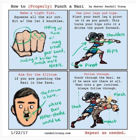 How To Punch Properly, How To Punch, Martial Arts Instructor, Canadian Women, Self Defense Tips, Laugh Track, Self Defense Techniques, Comics Illustration, Krav Maga