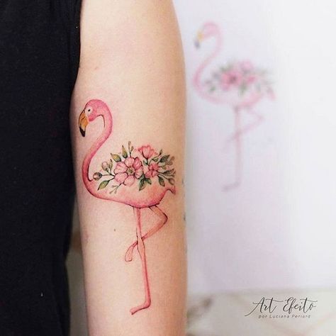 30 Best Flamingo Tattoo Ideas  19 Flamingo Tattoo, Airbrush App, Tattoo Feminina, Photo Edited, Fine Line Tattoos, Popular Tattoos, Tattoo Flash, Piercing Tattoo, Pink Flamingo