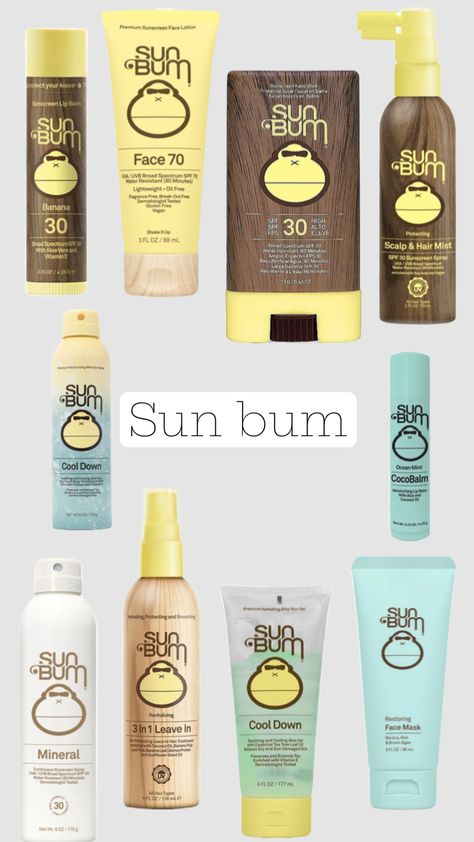 Sunbum Sun Screen, Sunbum Aesthetics, Sun Bum Aesthetic, Sunbum Sunscreen, Sun Bum Sunscreen, Selfcare Products, Tanning Routine, Tanning Tips, Sun Screen