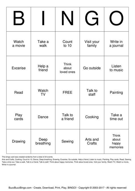 Randomly Generated Coping Skills Bingo Card. Coping Skills party? Coping Skills Bingo is fun and easy to play for everyone! BuzzBuzzBingo is home to the popular Buzzword Bingo Party Game! Turn your next TV watching gathering into the ultimate couch party or spice up your classroom with a fun game for all! Print and download free Coping Skills Bingo Cards or Make Custom Coping Skills Bingo Cards. Avon Party Ideas, Custom Bingo Cards, Soft Ideas, Avon Marketing, Eyeshadow Step By Step, Bingo Party, Tv Watching, Avon Sales, Avon Business