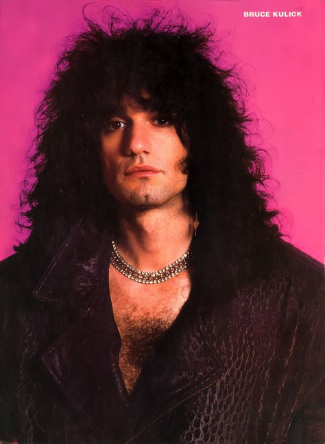 Bruce Kulick 80s, Bruce Kulick, Tommy Thayer, Teen Magazines, Grand Funk Railroad, Scared Me, Vinnie Vincent, Eric Carr, Peter Criss