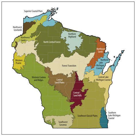 Ecological Landscapes of Wisconsin | | Wisconsin DNR Wisconsin Christmas, Minocqua Wisconsin, Brookfield Wisconsin, Wausau Wisconsin, Driftless Area, Wisconsin Winter, Manifest Board, Eau Claire Wisconsin, Northern Wisconsin