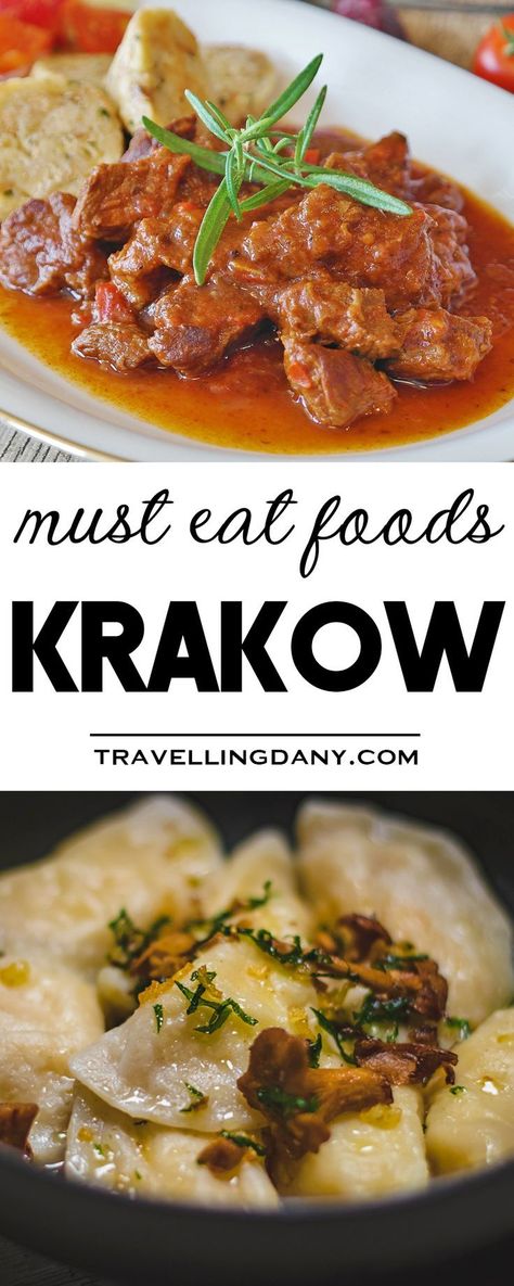 Krakow Food Guide, Krakow Poland Food, Krakow Food, Poland Trip, Poland Vacation, Polish Dishes, Poland Food, Travel Poland, Polish Heritage