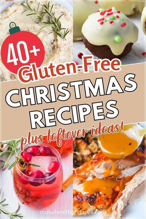 Explore a range of gluten-free Christmas recipes, from savory appetizers and hearty mains to sweet desserts. Each recipe is carefully crafted to ensure no one misses out on the holiday flavors they love, with plenty of vegan and dairy-free options included. Discover the joy of holiday baking with gluten-free Christmas bundt cake recipes and easy cookie recipes. Christmas Food Gluten Free, Gluten And Dairy Free Christmas Recipes, Christmas Eve Appetizers Gluten Free, Vegan Gluten Free Christmas Dinner, Christmas Brunch Gluten Free, Christmas Party Food Gluten Free, Gluten Free Christmas Brunch, Christmas Dessert Gluten Free, Christmas Recipes Gluten Free