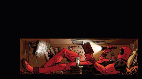 Deadpool in a coffin Deadpool Wallpaper Desktop, Deadpool Images, Deadpool Y Spiderman, Deadpool Love, Deadpool X Spiderman, Deadpool Art, Deadpool And Spiderman, Deadpool Comic, Deadpool Wallpaper