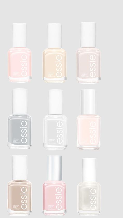 Vanilla girl essie nail varnish colours Nail Varnish Colours, Cute Nail, Vanilla Girl, Essie Nail, Nail Varnish, Essie, Cute Nails, Vanilla, Nails