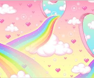 Rainbow Gif, Pixel Art Background, Princesa Peach, Pix Art, Cute Gifs, Banner Gif, Rainbow Aesthetic, Aesthetic Gif, Pastel Rainbow