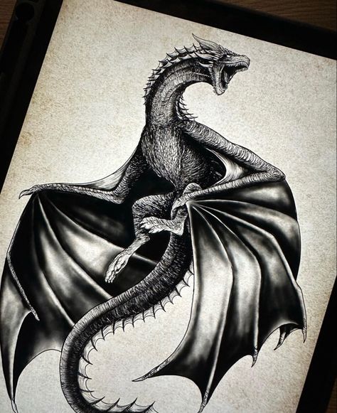 Dragon Tattoo Game Of Thrones, Dragon Medieval, Black Dragon Tattoo, Targaryen Tattoo, Game Of Thrones Tattoo, Small Dragon Tattoos, Medieval Tattoo, Dragon Tattoo Art, Dragon Silhouette