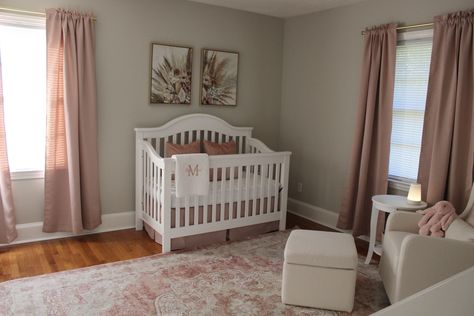 Taupe And Pink Nursery, Beige And Mauve Nursery, Dusty Rose And Gold Nursery, Grey And Mauve Nursery, Dusty Rose Boho Nursery, Pink And Tan Nursery, Sage And Blush Nursery, Sage And Pink Nursery, Dusty Pink Nursery