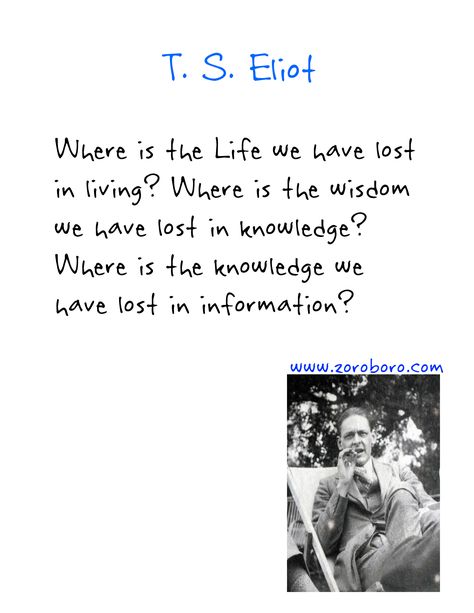 Ts Elliot Quotes, T S Eliot Poetry, The Wasteland Ts Eliot, Ts Eliot Poems, Ts Elliot, T S Eliot Quotes, Ts Eliot Quotes, The Waste Land, Waste Land