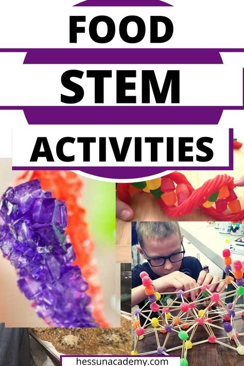 Food Stem Activities, Kindergarten Technology Activities, Edible Stem, Simple Stem Activities, Kindergarten Technology, Kids Stem Activities, Steam Lessons, Fun Stem Activities, Easy Stem