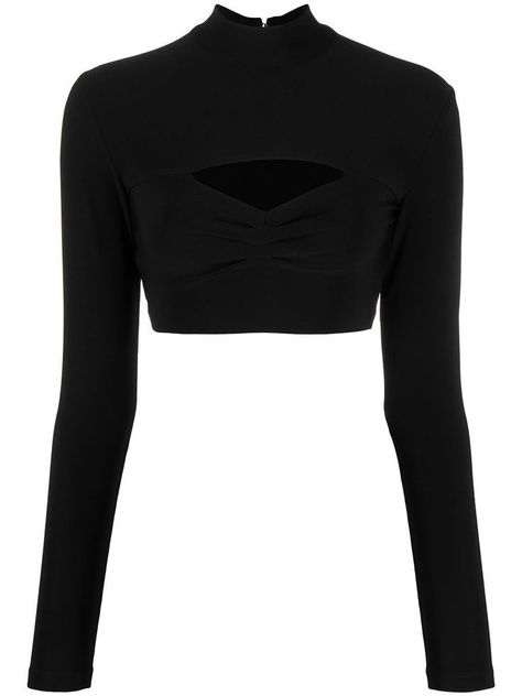 Fashion Bella, Fade Styles, Shirts For Women, Cosplay Outfits, Looks Style, Funnel Neck, Black Crop Tops, Types Of Fashion Styles, Cute Casual Outfits