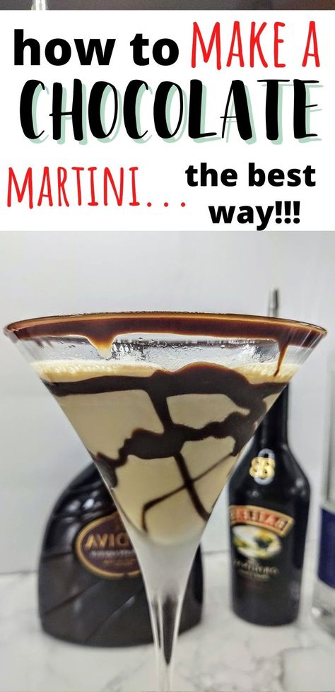 Chocolate Martinis Godiva, Godiva Chocolate Martini, Dessert Drinks Alcohol, Chocolate Martini Recipe, Baileys Drinks, Cocktails Vodka, Chocolate Vodka, Espresso Martini Recipe, Baileys Recipes