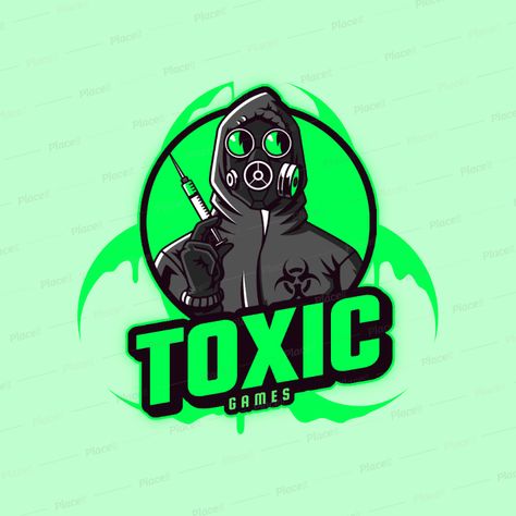 Toxic Logo, B Letter Images, Ice Logo, Computer Gaming Room, Letter Images, Play Station, Game Logo Design, Game Logo, Gaming Computer