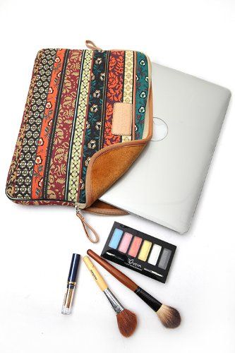 Amazon.com: Kinmac New Bohemian Canvas Fabric 13 Inch Laptop Sleeve for Macbook Pro 13 / Macbook Air 13 / Macbook Case and for 13.3 Inch Dell / Hp /Lenovo/sony/ Toshiba / Ausa / Acer /Samsun Ultrabook Bag Cover: Computers & Accessories Ego Clothing, Canvas Laptop Bag, Mac Book Pro, New Bohemian, Mac Book, 11 59, Bag Cover, Macbook Air 13, Macbook Case