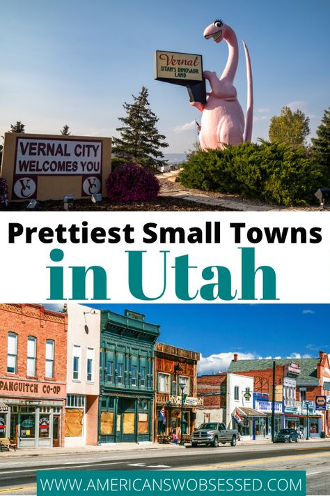 15 CHARMING SMALL TOWNS IN UTAH Best Small Towns in Utah: Are you looking for some small town charm in Utah? This list of Charming Small Towns in Utah has all the best places to visit. You’ll be surprised by how many hidden gems Utah has on this list. Places To See In Utah, North Utah, Places To Visit In Utah, Travel Utah, Utah National Parks Road Trip, Utah Trip, Fun Trips, Utah Camping, Yellowstone Trip