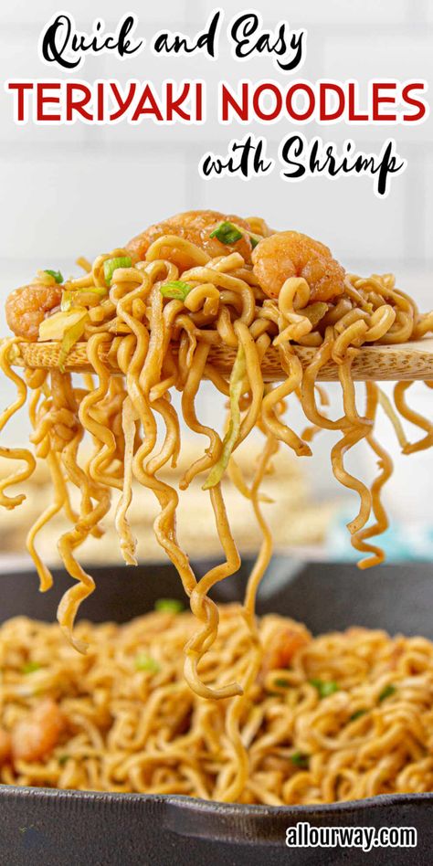 Chinese With Ramen Noodles, Ramen Stir Fry Shrimp, Ramen Shrimp Recipes, Shrimp Stir Fry With Ramen Noodles, Dinner Ideas With Ramen Noodles, Shrimp And Ramen Noodle Recipes Easy, Easy Recipes With Ramen Noodles, Recipes Using Top Ramen Noodles, Shrimp Teriyaki Noodles