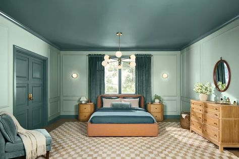 The HGTV Home by Sherwin-Williams 2025 Color of the Year Is Quietude 2025 Trends, Blue Green Paints, Paint Trends, Color Forecasting, Sherwin Williams Colors, Decorating Advice, Green Paint Colors, Small Space Diy, Paint Brands