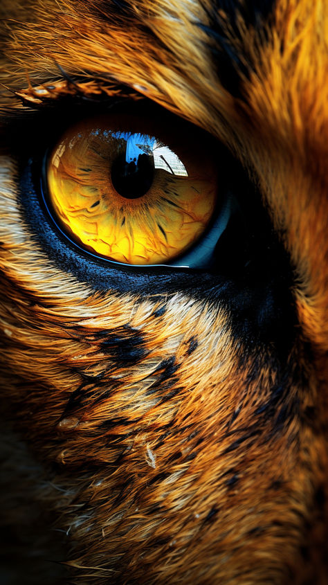 Close-up lion photography series offering a gaze into their majestic eyes. Animal Eye Reference, Eye Closeup Photographs, Macro Portrait Photography, Animal Eyes Photography, Lion Eyes Drawing, Animal Eyes Close Up, Close Up Animals, Close Up Eye, Reptile Eye