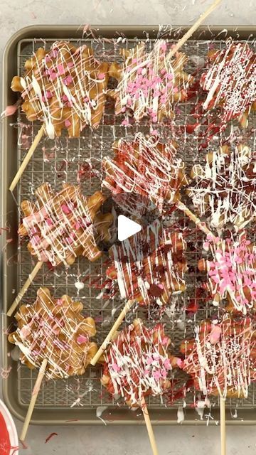 HGTV Handmade on Instagram: "Galentine’s Day is tomorrow! 🤩🩷 Make these delicious waffle pops to share with the gals. ✨😋" Waffle Pops, Money Ideas, Holiday Recipes, Waffles, To Share, How To Make Money, Audio, Money, The Originals