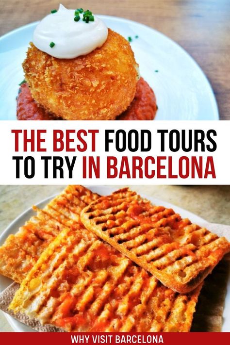 Taking a food tour in Barcelona is a wonderful way to find the best food in Barcelona. Food tours are a great way to eat, as you are taken around different areas of the city with a local expert who picks out the best dishes in some of the best restaurants in Barcelona. From tasty tapas to market tours, you are certain to discover the best food Barcelona has to offer on a food tour, so check out my pick of the best food tours in Barcelona! Food Barcelona, Food In Barcelona, Brunch Barcelona, Restaurants In Barcelona, Best Tapas, Barcelona Food, Spain Food, Brunch Restaurants, Visit Barcelona