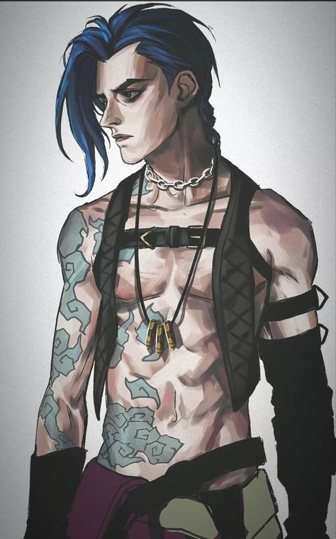 Male Jinx, Sun Moon Tattoo, Half Sun, Harry Potter Art Drawings, Jinx Cosplay, Jinx League Of Legends, League Of Legends Characters, Male Cosplay, Lol League Of Legends