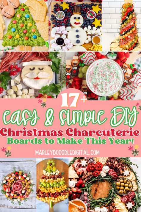 Celebrate the season with 17+ easy Christmas charcuterie board ideas! From sweet treats to savory meats and cheeses, these boards are perfect for parties and family gatherings. Includes step-by-step tips for creating stunning charcuterie wreaths and unique holiday themes. Simple, festive, and delicious ideas for every holiday occasion. Christmas Carchuteria Board, Christmas Cheese Tray Ideas, Charcuterie Wreaths, Easy Charcuterie Board Simple, Christmas Cookie Charcuterie Board, Snowman Charcuterie, Easy Christmas Charcuterie Board, Holiday Charcuterie Board Ideas, Family Friendly Christmas Party