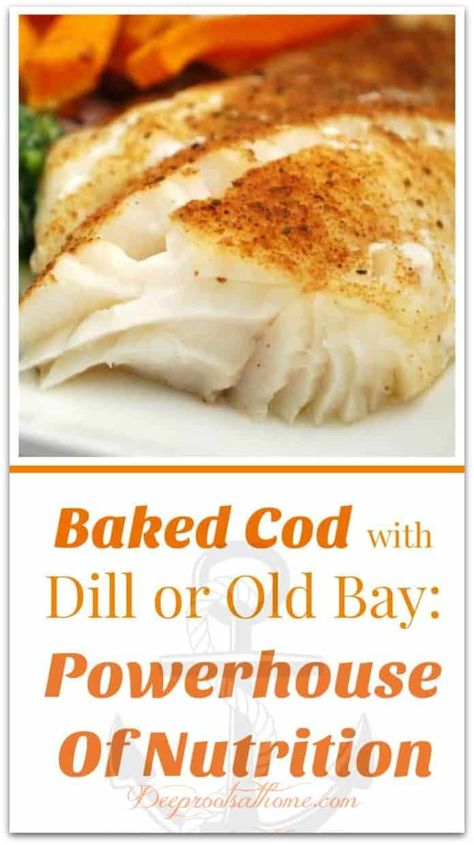 Baked Cod Fillets, Dill Butter, Baked Cod Recipes, Cod Fillets, Cod Fish Recipes, Lower Triglycerides, Fish Recipes Baked, Fish Fillets, Lemon Dill