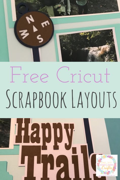 Cricut Layouts Scrapbooking, Cricut Scrapbook Pages, Cricut Projects Scrapbooking, Scrapbook Ideas Cricut, Cricut Scrapbooking Ideas Photo Layouts, Scrapbook Layout Ideas 2 Page, Cricut Scrapbooking Ideas, Cricut Journal, Cricut Scrapbooking Layouts