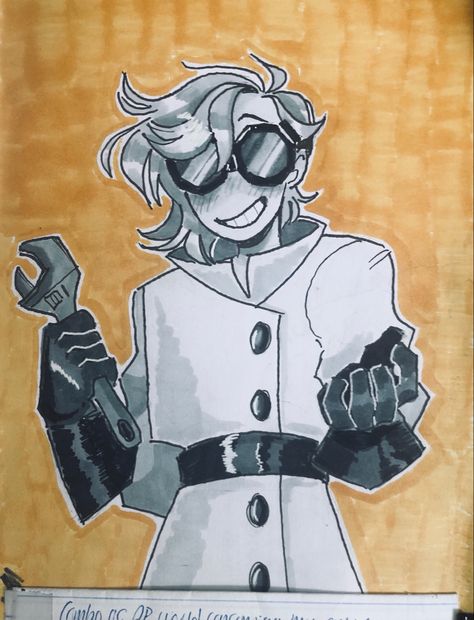 Steampunk Scientist Character Design, Futuristic Scientist Character Design, Science Pose Reference, Mad Scientist Drawing Reference, Evil Scientist Aesthetic Outfit, Mad Scientist Character Art, Oc Character Poses, Mad Scientist Oc Art, Male Scientist Art