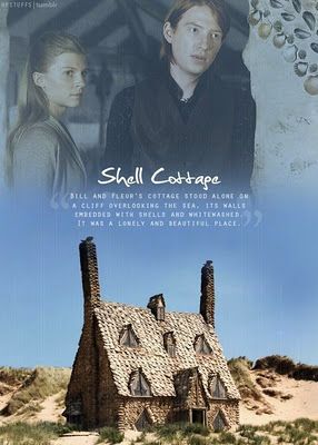 Hogwarts Alumni: Shell Cottage Shell Cottage Aesthetic, Darkest Humor, Bill And Fleur, The Weasley Family, Shell Cottage, Bill Weasley, Weasley Family, Hogwarts Alumni, Fleur Delacour