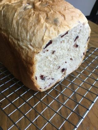 Fruit Loaf Recipe, Gingerbread Loaf Recipe, Bread Machine Recipes Sweet, Bread Bread Machine, Easy Bread Machine Recipes, Cranberry Bread Recipes, Gingerbread Loaf, Bread Machine Recipe, Cranberry Cinnamon