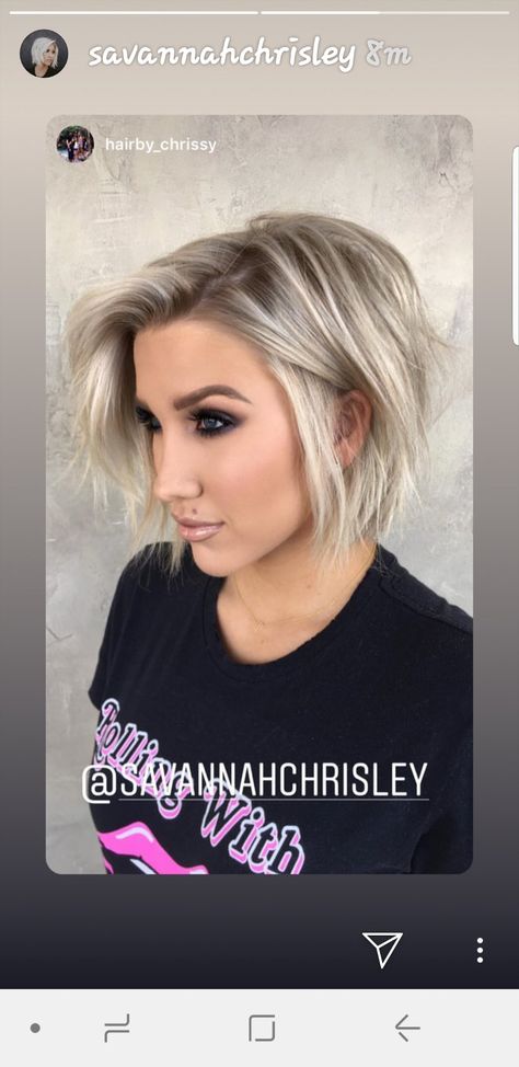 Blonde Fall Hair 2023 Short, Fall Blonde Hair Color Short Bob, Short Edgy Haircuts For Round Faces, Savannah Chrisley Hair, Harmonize Beauty Short Hair, Savannah Chrisley Short Hair, Savannah Crisley Hair Short, Savannah Crisley Hair, Edgy Short Hair Round Face