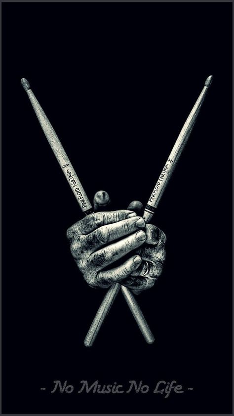 Drum Painting Ideas, Drummer Tattoo, Drummer Art, Drums Wallpaper, Drum Tattoo, No Music No Life, Arte Jazz, Drums Art, Music Poster Ideas