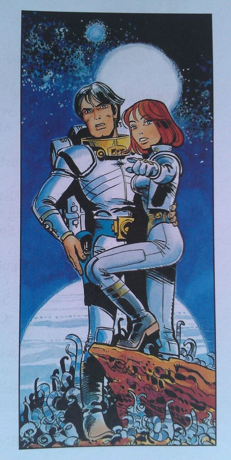 Valerian and Laureline eller Linda och Valentin Valerian Comic, Valerian And Laureline, Luc Besson, Bd Art, Comic Manga, Comics Artist, Bd Comics, Pulp Art, Valerian