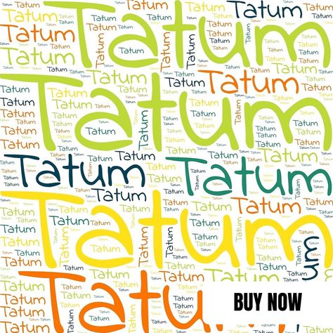 The name Tatum, rooted in Old English, means "cheerful bringer of joy." It originally served as a surname, derived from a place name in England, symbolizing a connection to family and heritage. Over time, Tatum evolved into a popular first name, embraced for its modern, unisex appeal. It embodies strength and creativity, often associated with individuals who inspire others through their vibrant energy. As Tatum continues to rise in popularity, it carries with it a rich history, celebrating indiv Cursive Hand Lettering, Hand Lettering Typography, Text Artwork, Modern Names, Lettering Typography, Vibrant Energy, Place Names, Letter T, Name Design