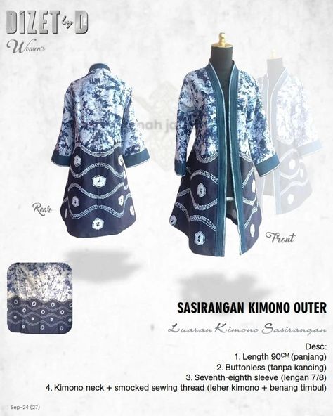 Outer Sasirangan rilis Sept24 #sasirangan #baju #design #art #fashion #style #clothes #banjarmasin #banjarbaru #martapura #kalsel #kekinian #viral Style Clothes, Art Fashion, Design Art, Collage, Pins, Clothes, Design, Art