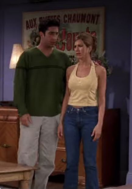 Rachel Green Denim, White Tees Outfit, Friends Outfit, Rachel Green Outfits, Green Outfits, 90s Inspired Outfits, Makeup Girl, Top Jeans, Nyc Life