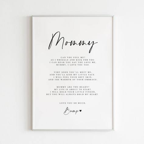 Christmas Gift Pregnancy Announcement, Minimalistic Typography, New Mommy Gifts, Mummy To Be, Mommy Quotes, Mum To Be, Christmas Pregnancy Announcement, Christmas Pregnancy, Mommy Gift