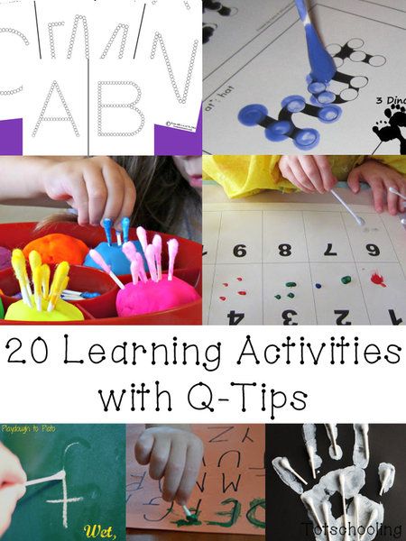 20 Learning Activities with Q-Tips Early Childhood Development Activities, Q Tips, Q Tip Painting, Fine Motor Activities For Kids, Fine Motor Skills Activities, Motor Skills Activities, Early Childhood Development, Childhood Development, Math Literacy