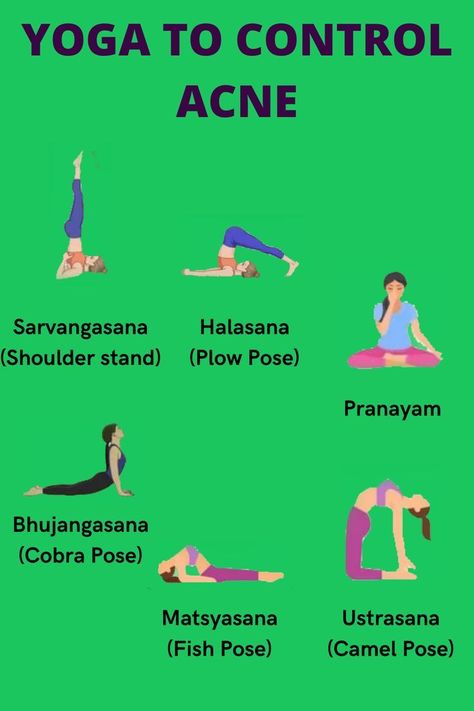 YOGA TO CONTROL ACNE yoga acne control pranayam ustrasana halasana matsyasana