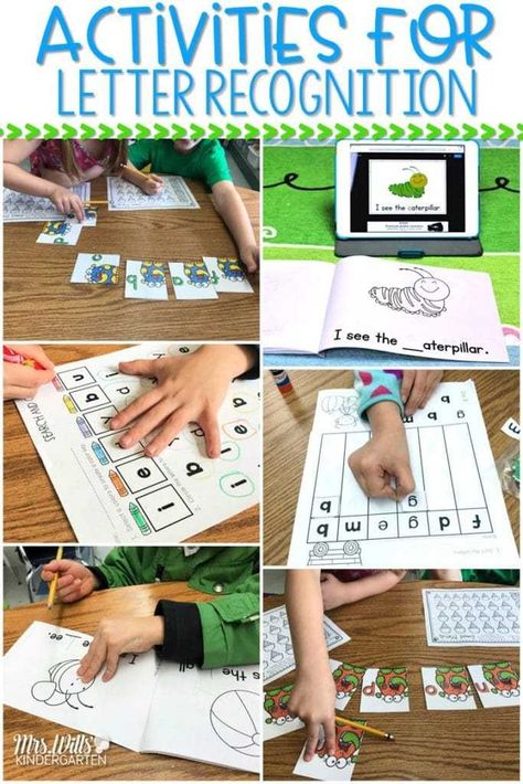 Letter recognition activities and alphabet intervention ideas for kindergarten students. Ideas to help your students with letter naming. See how to teach letter sounds to struggling students. How To Teach Letters And Sounds, Alphabet Intervention, Teach Letter Sounds, Letter Sounds Kindergarten, Kindergarten Stations, Letter Sound Recognition, Ideas For Kindergarten, Teaching Lessons Plans, Letter Recognition Activities