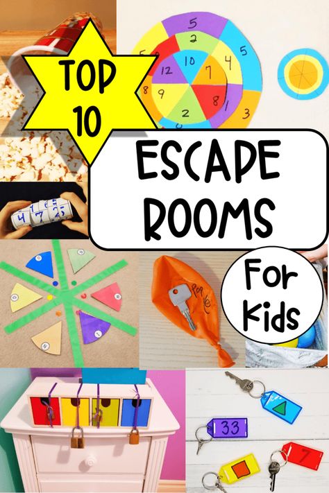 Top 10 Best DIY Escape Rooms for Kids Escape Room Ideas For Adults, Escape Rooms For Kids, Escape Room Puzzle Ideas, Rooms For Kids, Escape Room Ideas, Escape Room Diy, Diy Escape Room, Escape Room Challenge, Escape Room For Kids