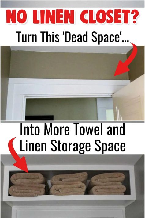 Linen Storage Ideas For Small Spaces With NO Linen Closet-17 Easy Solutions To Try No Linen Closet, Closet Alternatives, Small Room Storage, Tiny Bathroom Storage, Small Linen Closets, Small Apartment Storage, Linen Closet Storage, Storing Towels, Apartment Storage