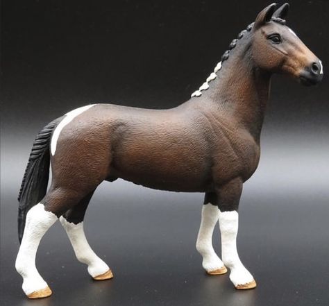 Schleich Horse Custom, Custom Schleich Horses, Schleich Horse Repaints, Miniature Horse Barn, Schleich Ideas, Schleich Customs, Schleich Horses Stable, Schleich Diy, Schleich Horses